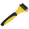 Pet Undercoat Rake Stainless Steel Removing Tangles and Knots 2 Sided Dematting Comb for Dogs and Cats