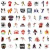 55 Football Football Graffiti Stickers Luggage Laptop Scooter Water Cup Stickers