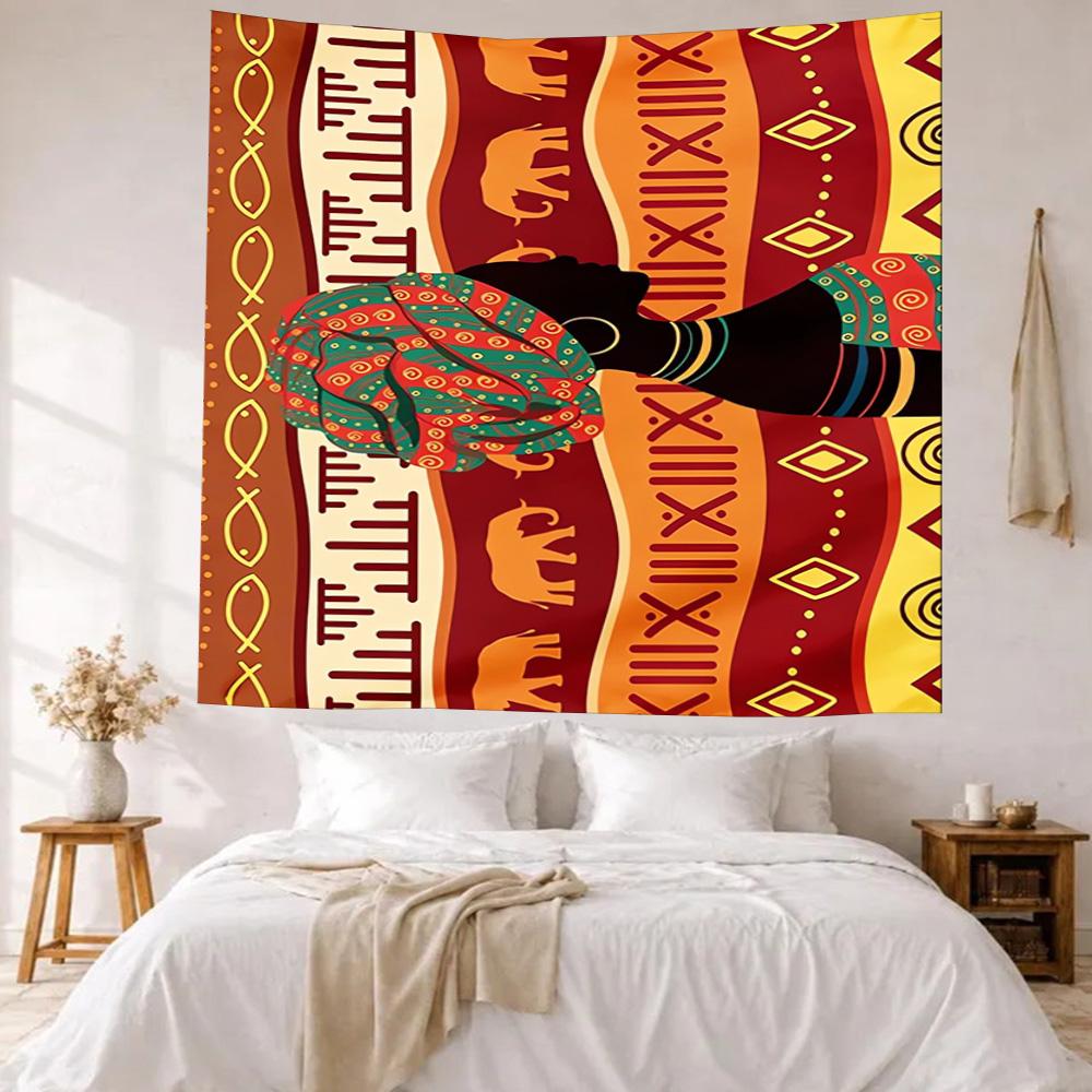 African Style Wall Decor Tapestry Art For Pet Memorial Birthdaywedding Party Backdrop Family Gift