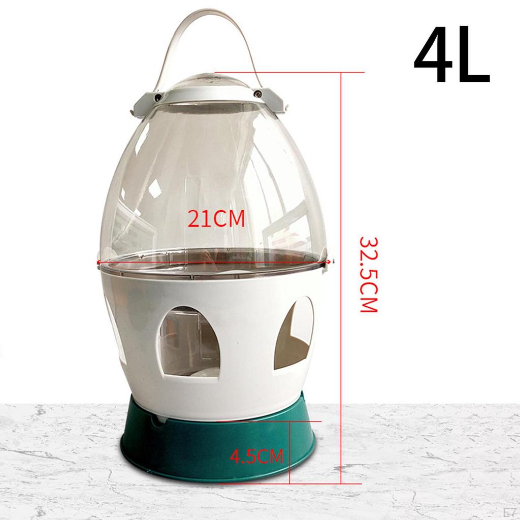 Dispensador Automático de Agua para Pájaros para Alimentación de Periquitos