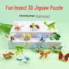 3D Insect Puzzle DIY Educational Toy for Children