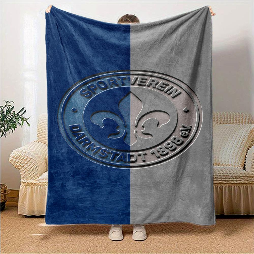 Sv Darmstadt Blanket, High quality Comfortable for All Seasons, Home Decor, Warmth and Comfort