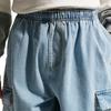 Nike Denim Pants Sportswear Collection Loose Cargo Kids Kids Bottoms IO0197-440