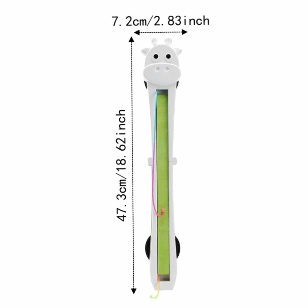 Adjustable Electric Cat Teaser Rechargeable Wall-Mounted Cat Toy Living Room