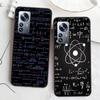 Physics Chemical Mathematics Phone Case For Xiaomi Poco X7 X6 X5 X4 X3 GT NFC M4 M5 Pro 5G M3 Mi F6 F5 F4 F3 F2 F1 Capa Coque TP