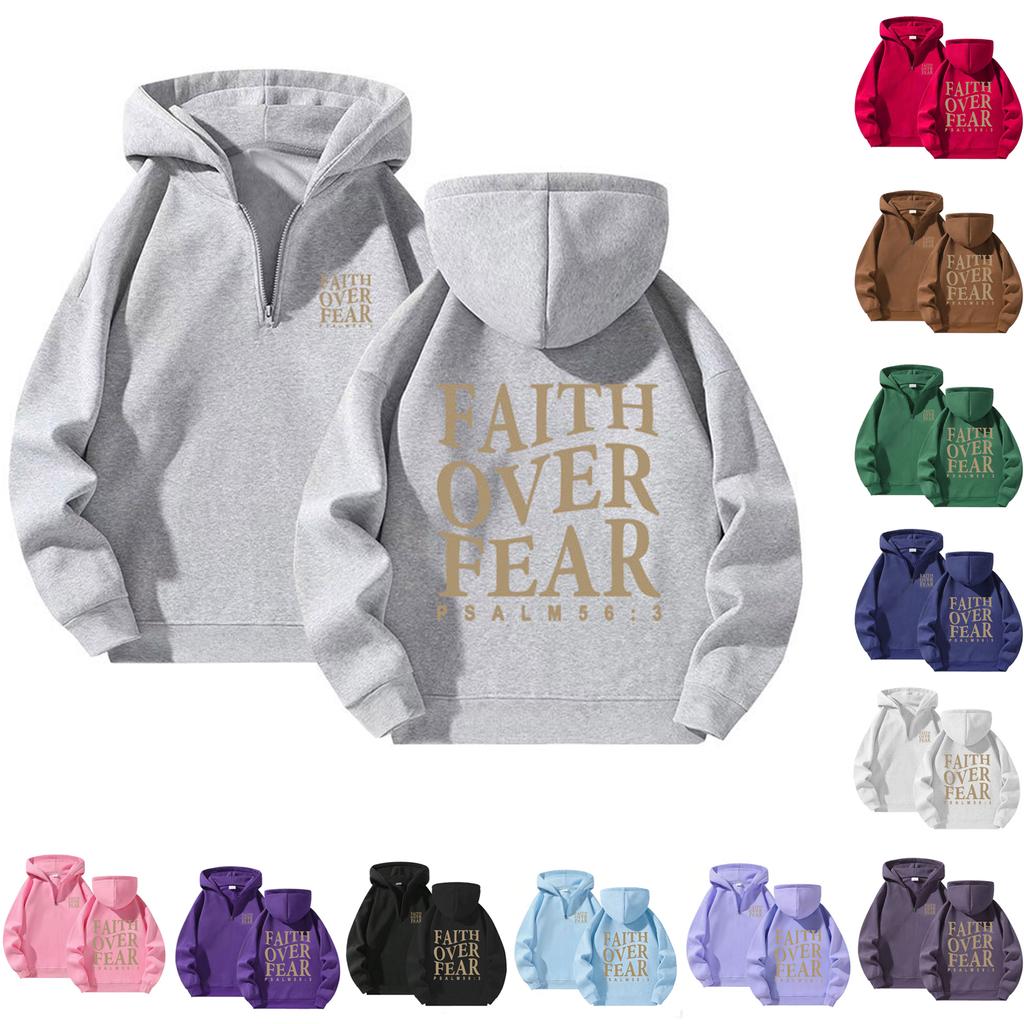 Women's Casual Printed V,Neck Pullover Sweatshirt