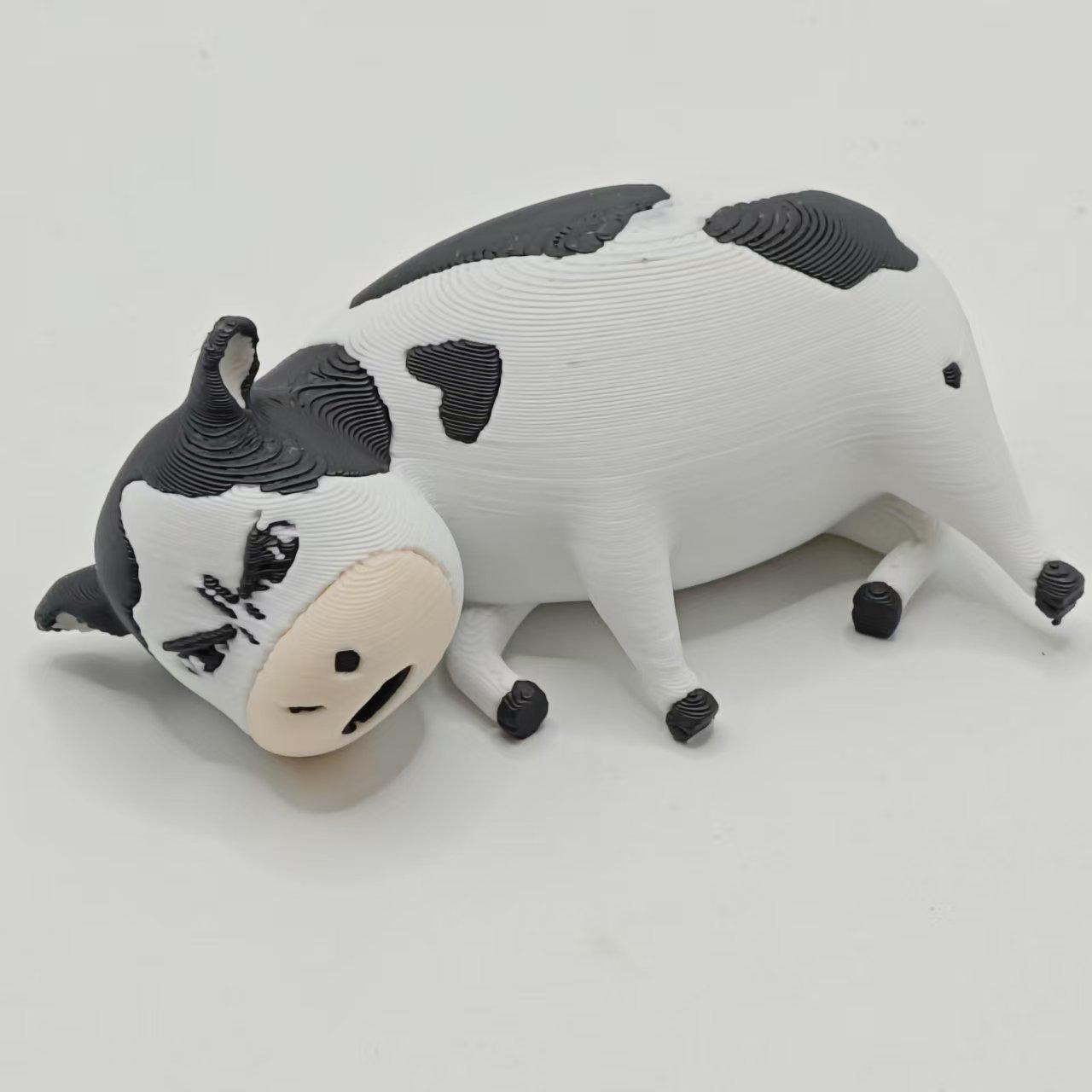 3D Printed Grassland Niu Niu Emoji Cartoon Ornament - Children s Day Gift