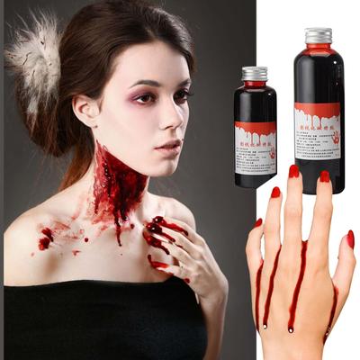 Halloween Realistic Diy Props Umělá falešná krev Pseudoplasma 100 ml