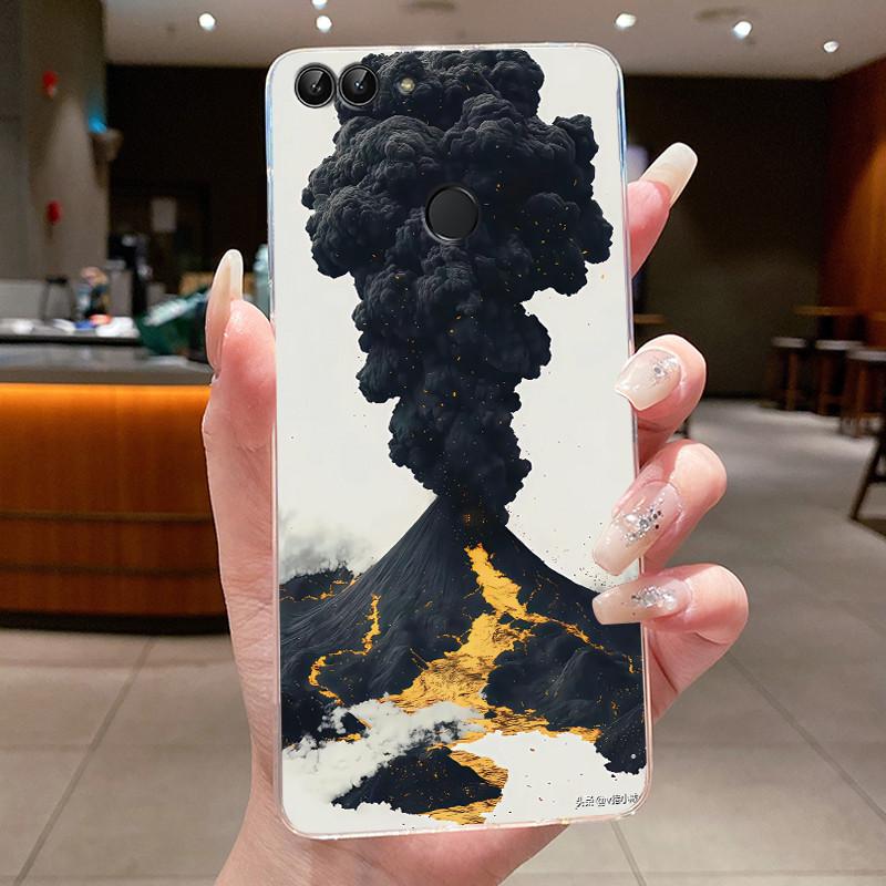 Casing For Huawei P Smart 2018 Phone Case FIG-LX1 FIG-LA1 Luxury Cute Cool Boys Girls Transparent Soft Silicone TPU Back Cover
