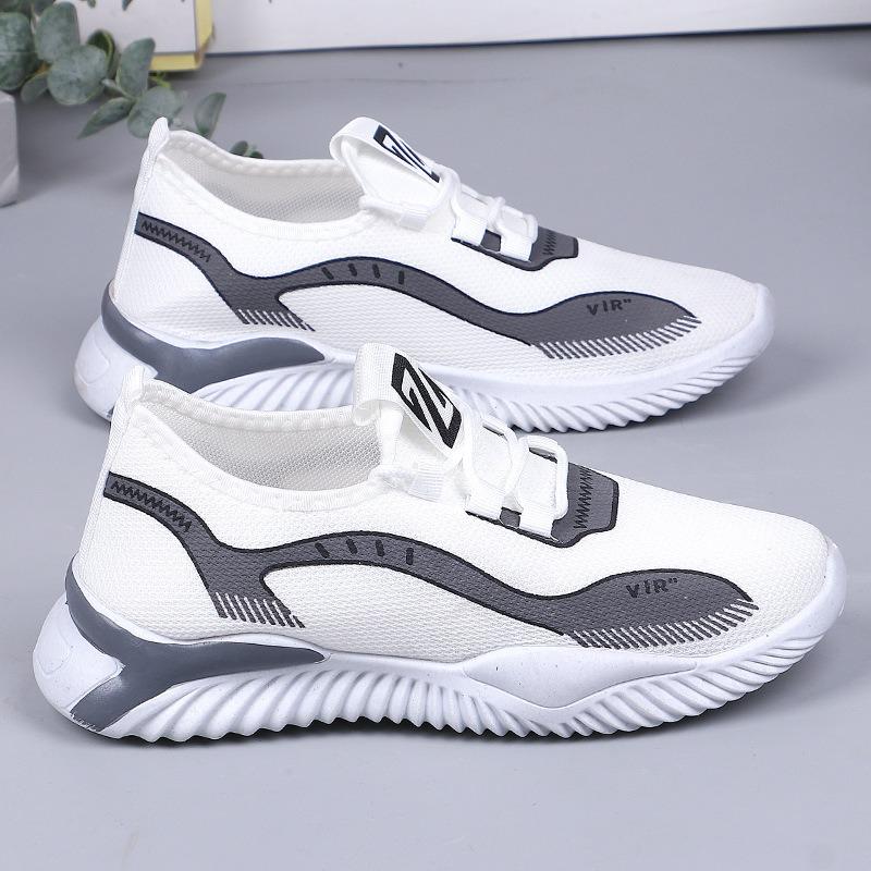 Spring and Autumn Breathable Lightweight Student Sneakers Casual and Comfortable Men's Fashion Running Shoes