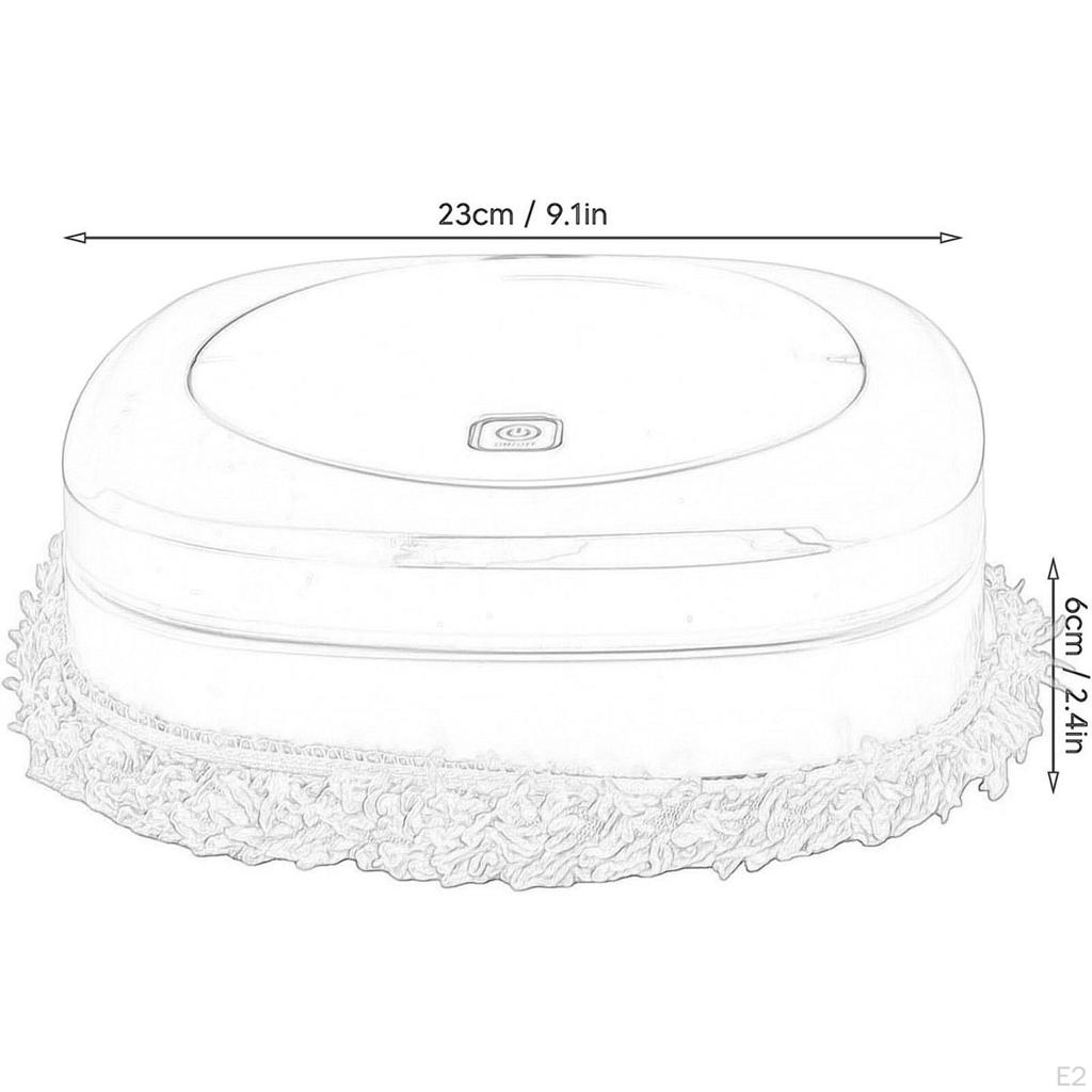 Robot, Automatic Floor Cleaning Machine, Low Noise Vacuum Cleaner for Sofa, Hardwood