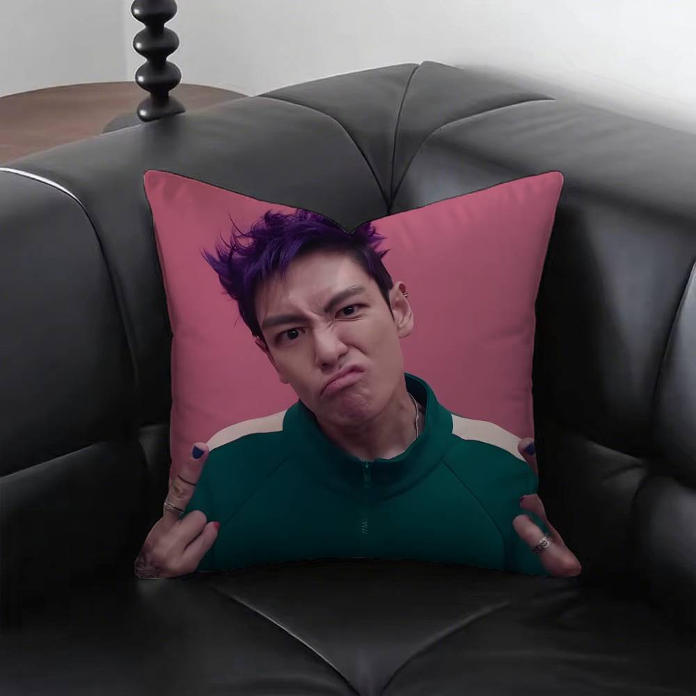 SSqsuids GGames Pillow Case Fashion Square Pillowcase Bedroom Sofa Room Ins Decoration Leisure