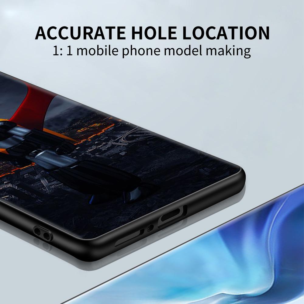 Pouzdro na mobil Manga Mazinger Z Anime pro Xiaomi Poco X3 NFC M3 Mi 11 Lite 5G 12X 11T 10T 12 Pro 9T Note 10 9 Silikonové Černé