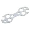10 In 1 Mini Flat Steel Hexagon Wrench 8-17mm Bike Hex Key Spanner Repair Tools Home Hand Tool For Reparing Supplies