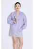 Nanyou 2026 Spring French Style Lace Embroidered Loose Shirt