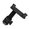 Phone Tripod Mount with Hot and Cold Shoe Mount ABS 360 Degree Smartphone Tripod Adapter Holder