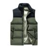 Men's Vest Autumn and Winter Vest Leisure Thickened Winter Korean Stand Collar Cotton-padded Jacket