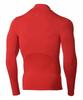 [Under Armor] T-shirt UA CG ARMOR LS MOCK Men's RED Japan MD (equivalent To Japanese Size M)