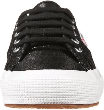 Кроссовки Superga 2750 Lame black/white