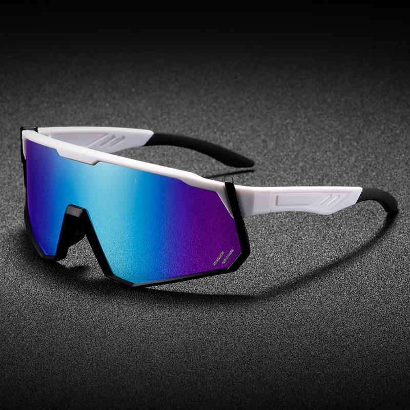 Outdoor Cycling Windproof Sunglasses with Mercury Lens