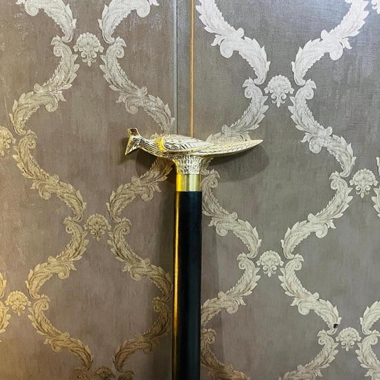 Bird Handle Walking Stick Rosewood Cane 93.98 Cm Fathers Mothers Grandfather Grandmother Wedding Anniversary Gift