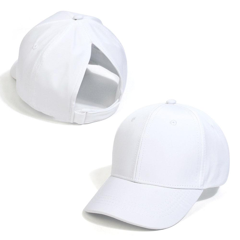 High Ponytail Baseball Cap For Women Fashion Snapback Cap Summer Uv Protection Sun Hats With Ponytail Hole Outdoor Sports Cap