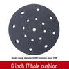 Flocked Self-Adhesive Sanding Discs (3" 4" 5" 7") for Electric and Angle Grinders with Pneumatic Suction Cup