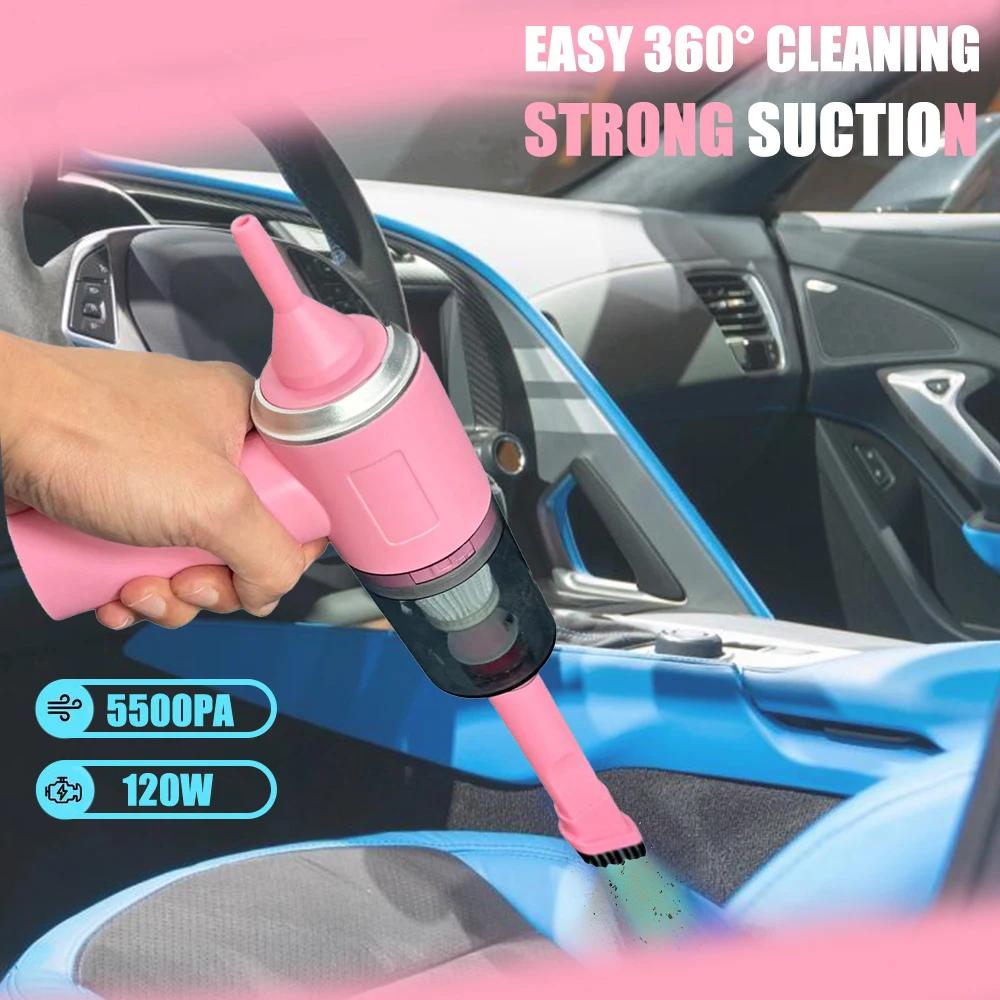 Wireless Handheld Vacuum Cleaner - 12000Pa Portable for Car, Home, Keyboard & Multi-Surface