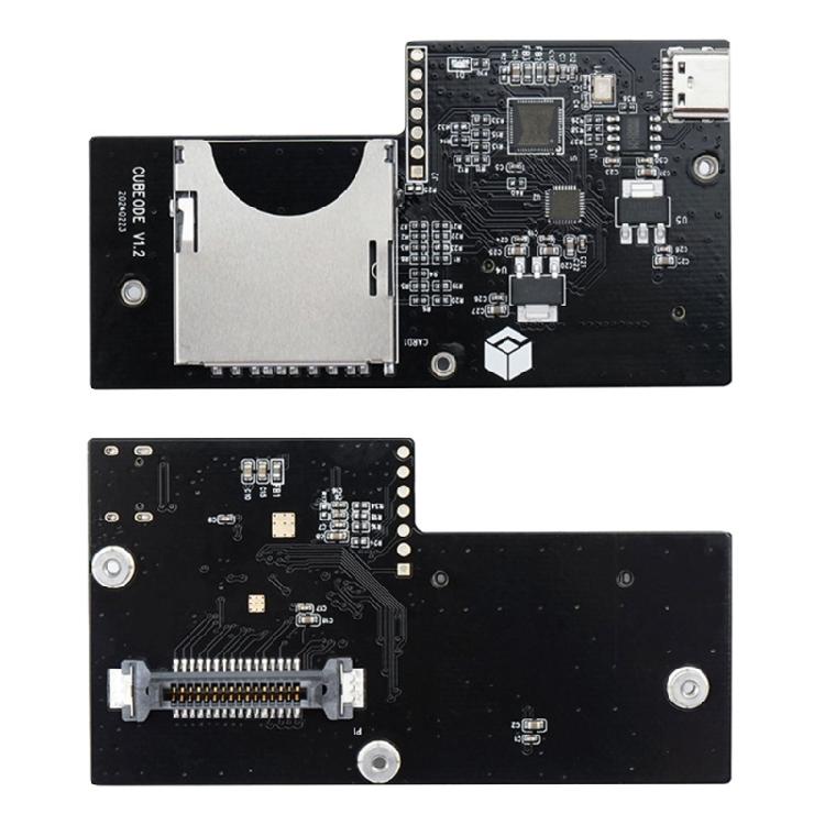 Console Card Adapter with Screws Upgraded Loder Emulator Replacement Optical Drive Emulator for Game Console