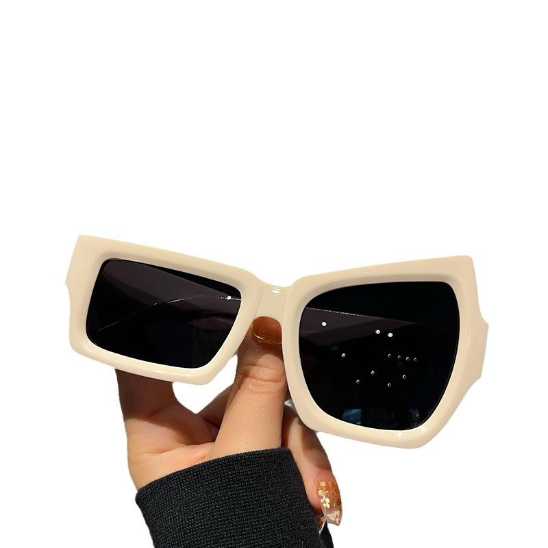 Pie Young, The Same Style, Super Hot Wind, Raised Eyebrows, Funny Personality, Irregular Sunglasses, Women'S Size Eye Glasses