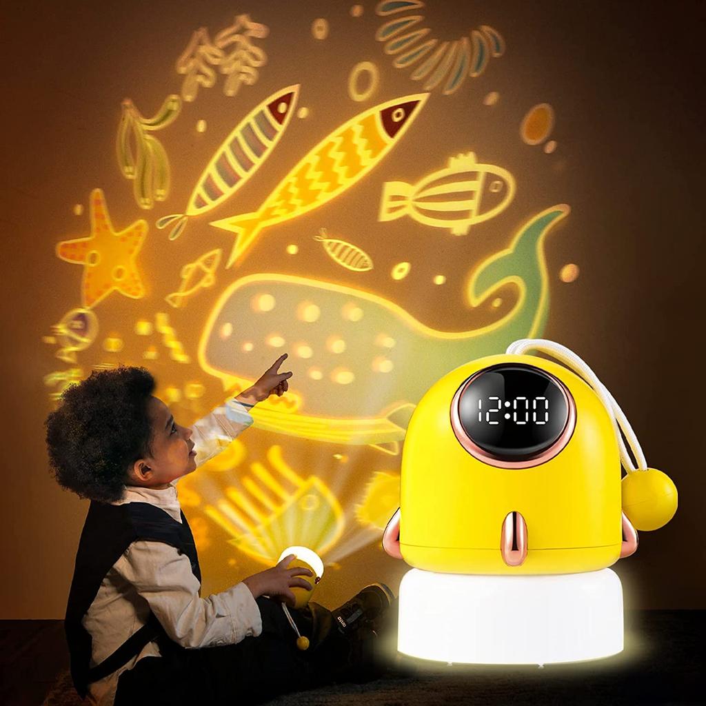 Buy Children's Night Light with Clock Star Projection Function, Baby