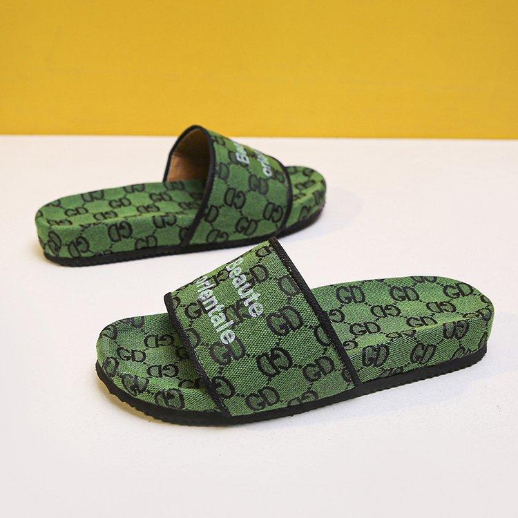 Koupit Women's Slippers Summer Shoes 2022 Fashion Casual Flats Designer