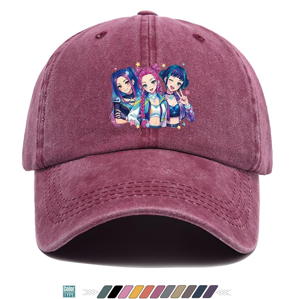 Pc Anime Group Print Baseball Cap Fashion Trendy Sun Hat Youthful Vibrant Aesthetic Unisex Cap Adjustable Size Street Hipste