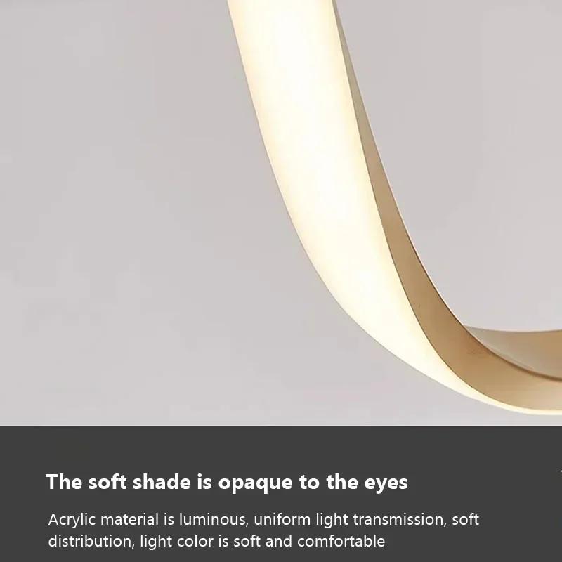 Modern LED Pendant Lights for Living Dining Room Suspension Luminaire Restaurant Ceiling Chandelier Indoor Lighting Fixture
