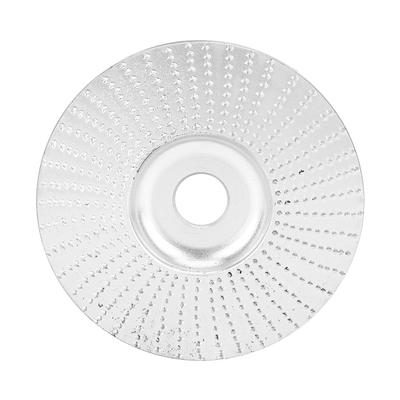 Disco de lijado plano para tallado y modelado, herramienta de lijado para carpintería para amoladora angular, rueda de 100 mm, plateado