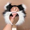 Liebevoller Hund Wolf Cosplay Katzen Halloween Party Kostüm Stirnband Kopfschmuck