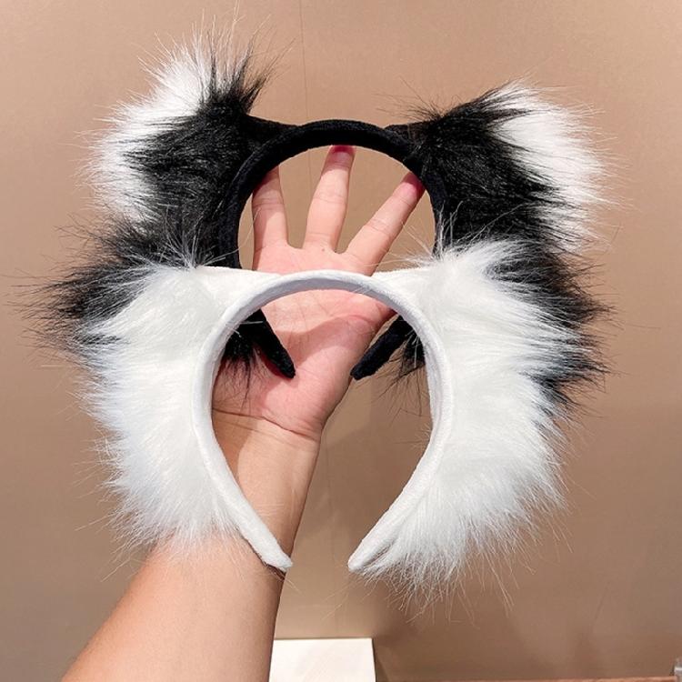 Liebevoller Hund Wolf Cosplay Katzen Halloween Party Kostüm Stirnband Kopfschmuck