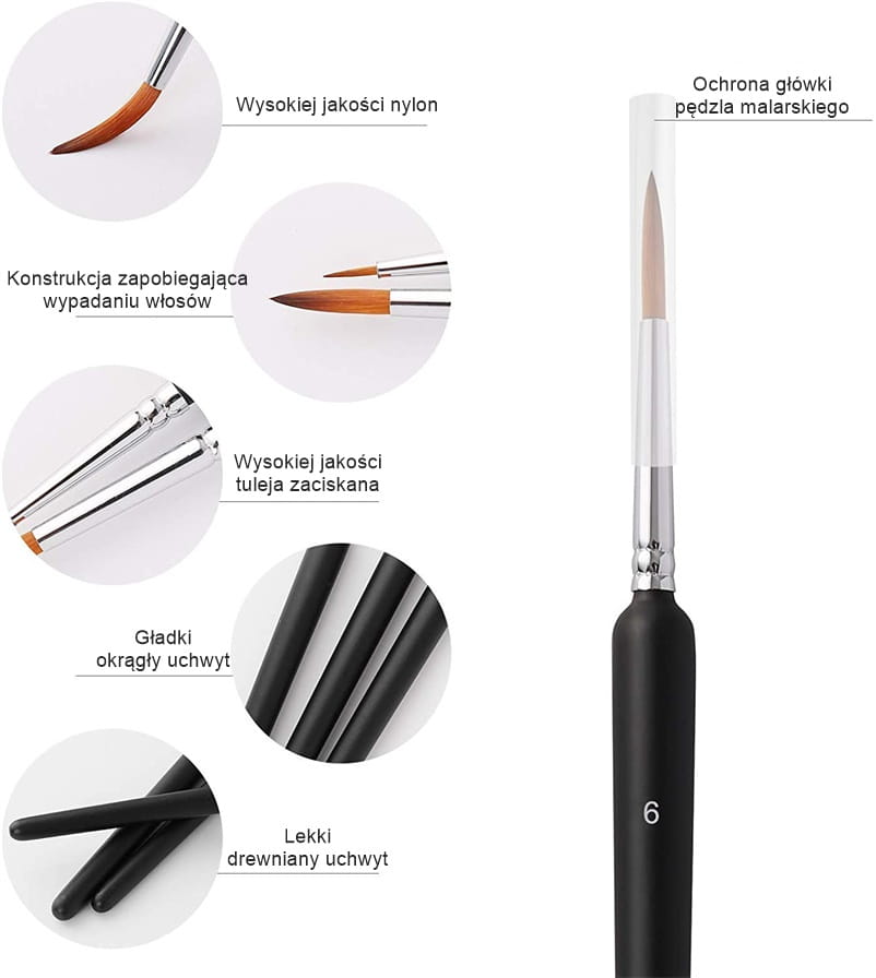 Precision Brush Size 000 Brush