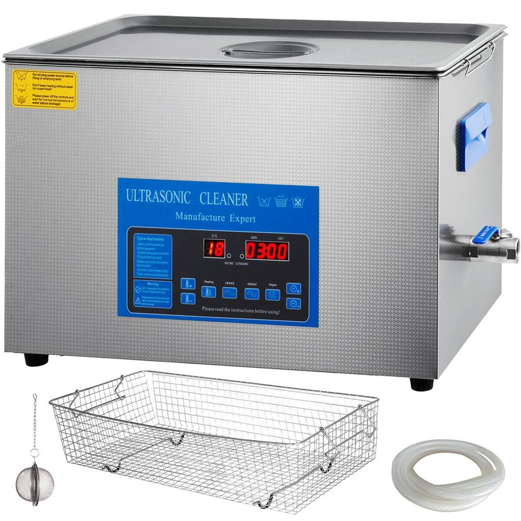 Dual Frequency 22L Ultrasonic Cleaner with Heater for Jewelry Eyeglass