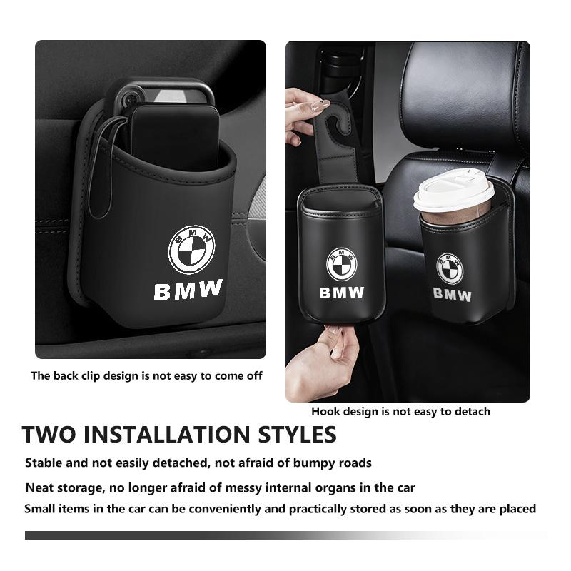 Car Cup Holder With Hook Hanging Mount Drink Bottles Bracket For BMW M Sport M2 M3 M4 M5 M6 E46 E90 E60 F10 F20 E87 X3 X6