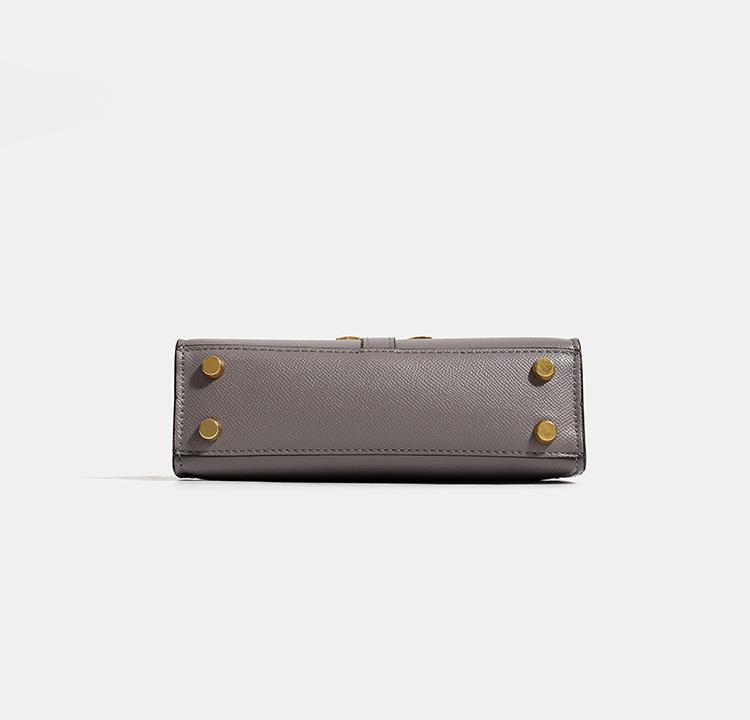 Fashion Classic Shoulder Crossbody Bag Premium PU Material Buckle Design Medium Horizontal Square Daily Versatile Women Bag 20.5cm