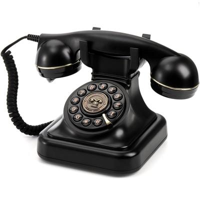 1 Adet Retro Telefon Avrupa ve Amerikan Telefon Sabit Hat Antika Telefon Meiyunsheng Telefon
