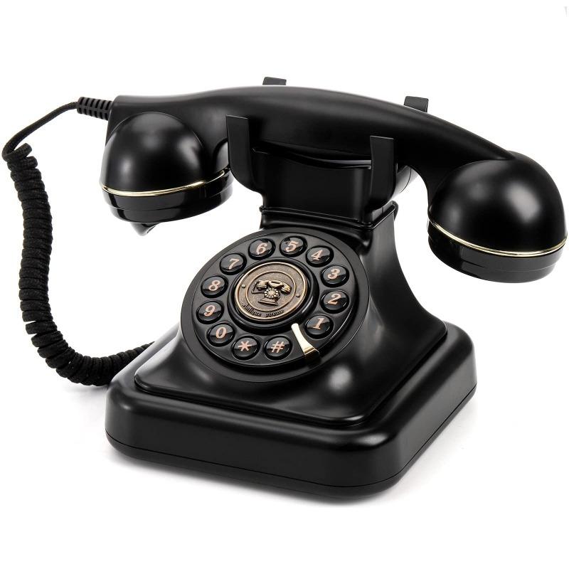1Pc Retro Phone European and American Phone Landline Antique Phone Meiyunsheng Phone