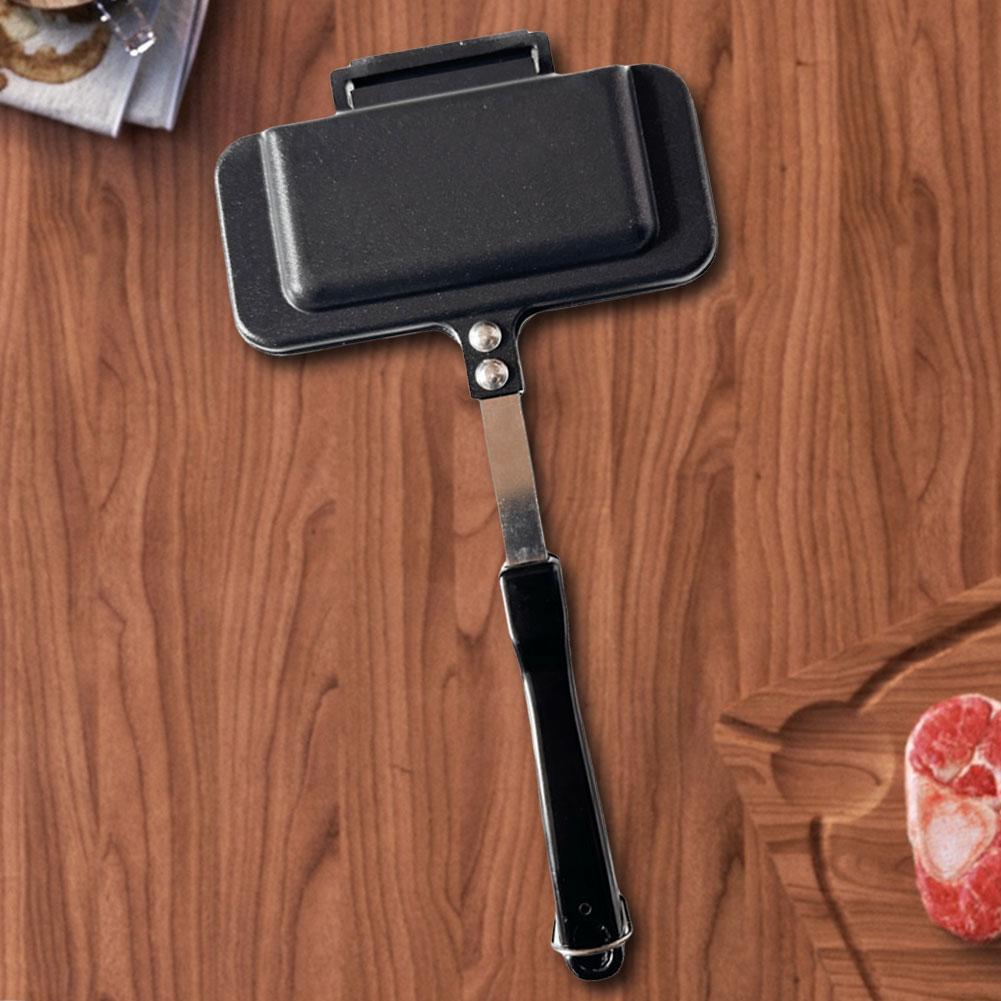 Hot Dog Toaster Non Stick Aluminum Alloy Bread Toast Breakfast Machine Sandwich Maker Waffle Pancake Baking Barbecue Oven Mold