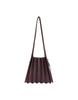 Joseph&Stacey Lucky Pleats Knit Crossbody M Stripe (All)