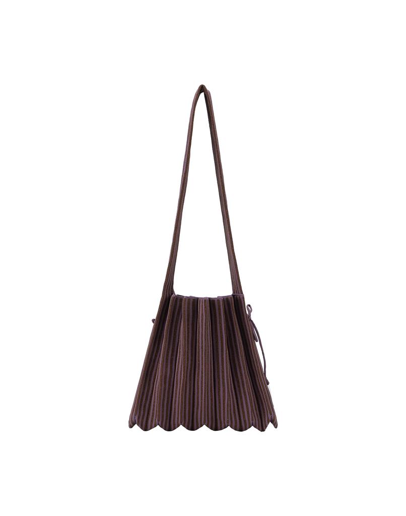 Joseph&Stacey Lucky Pleats Knit Crossbody M Stripe (All)