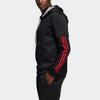 adidas Jackets Men's Black Hooded Moderate Other FH7733