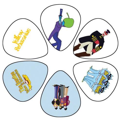 The Beatles Yellow Submarine Plektrum (Packung mit 6)