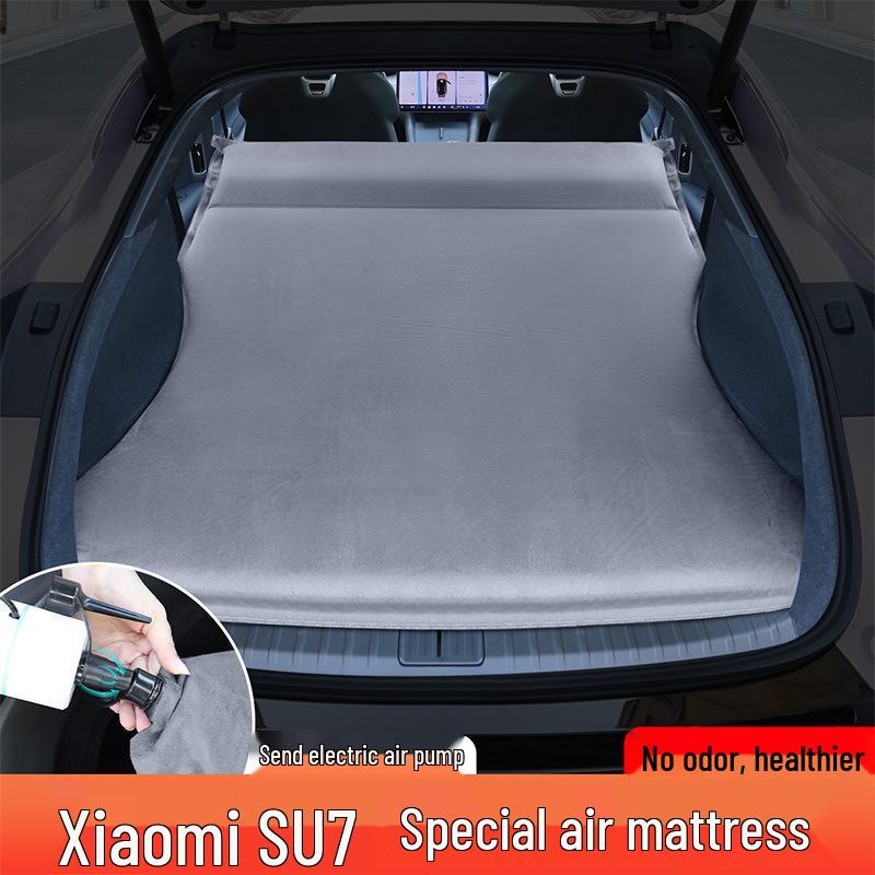 Xiaomi YU7SU7 Inflatable Car Mattress: Comfortable Rebound Sleep Pad for Camping and Travel