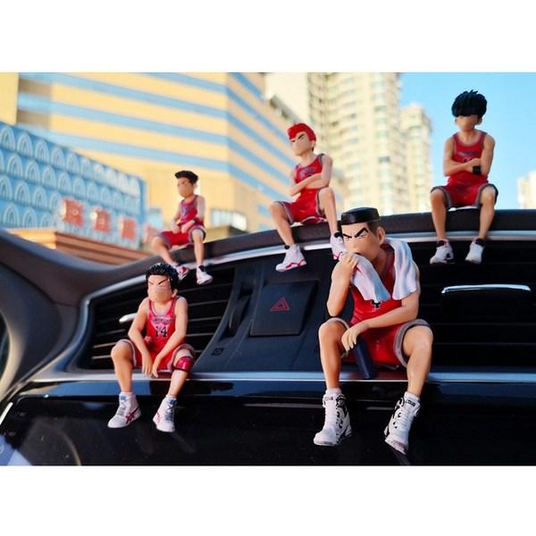 Номерной знак парковки автомобиля Ilwol Jeonbbang Slam Dunk - набор мини-фигурок — фото 3